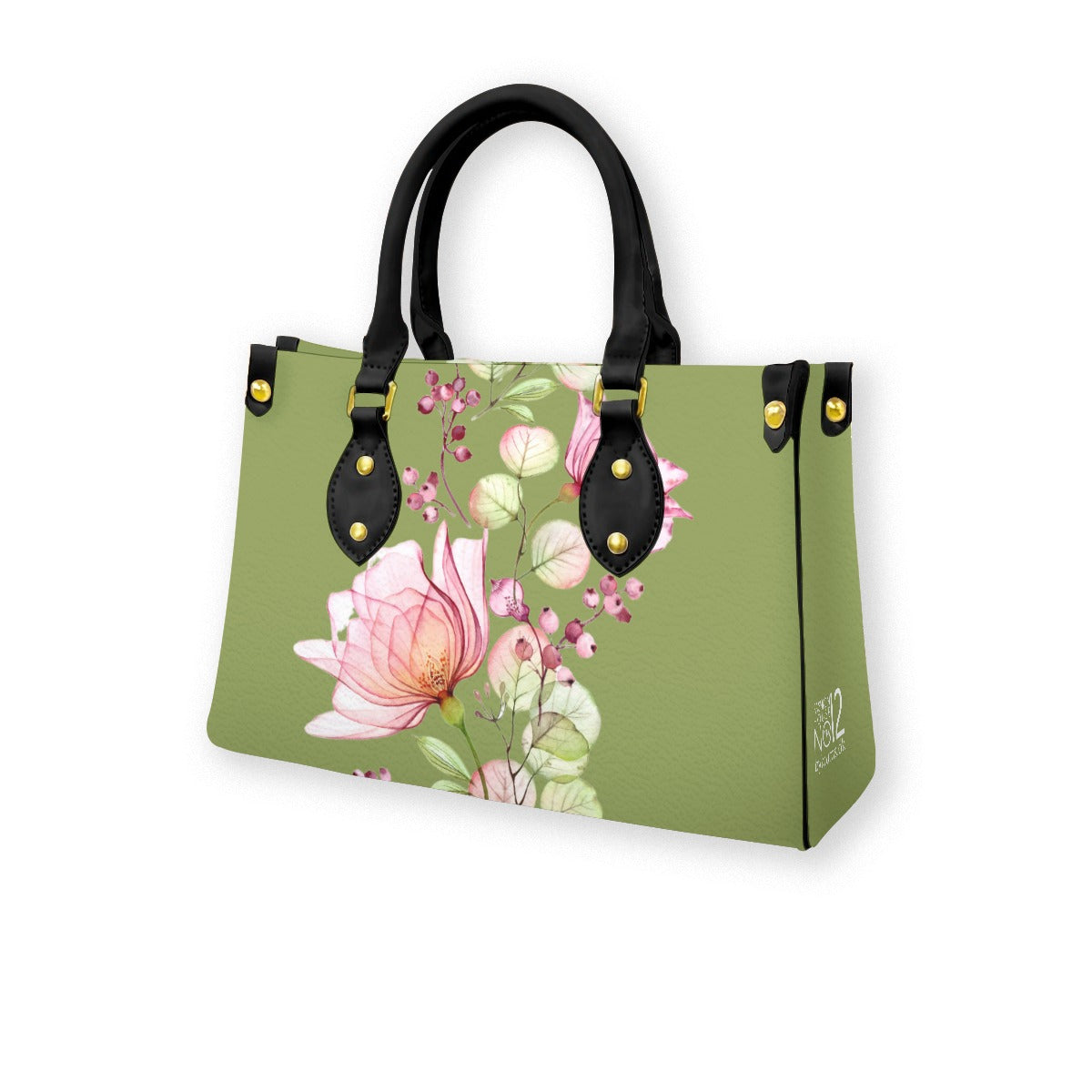 Betty Bright Collection - Tote Bag With Black Handle