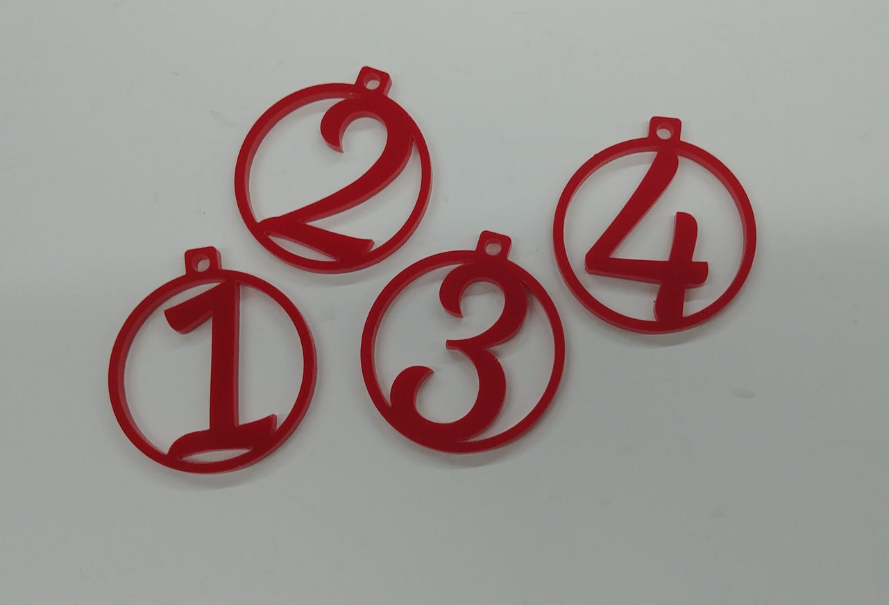 Ornament til adventsdekorationen kule - bykrums.dk -