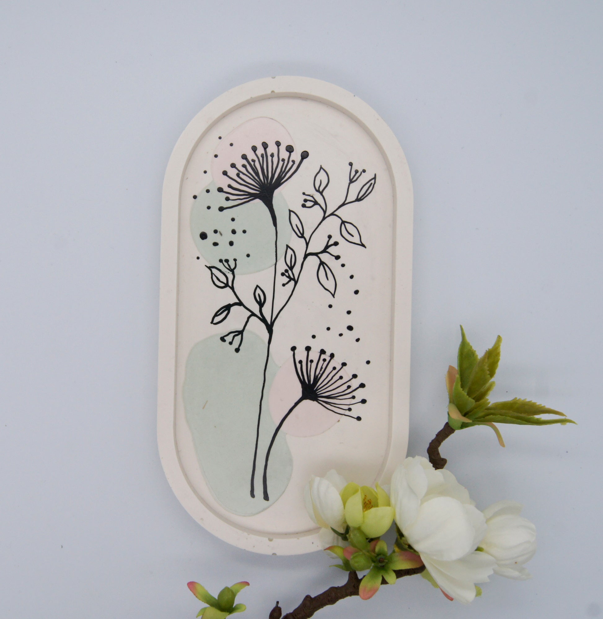 Fifa dekorationsbakke -  opbevaring af nips - bykrums.dk