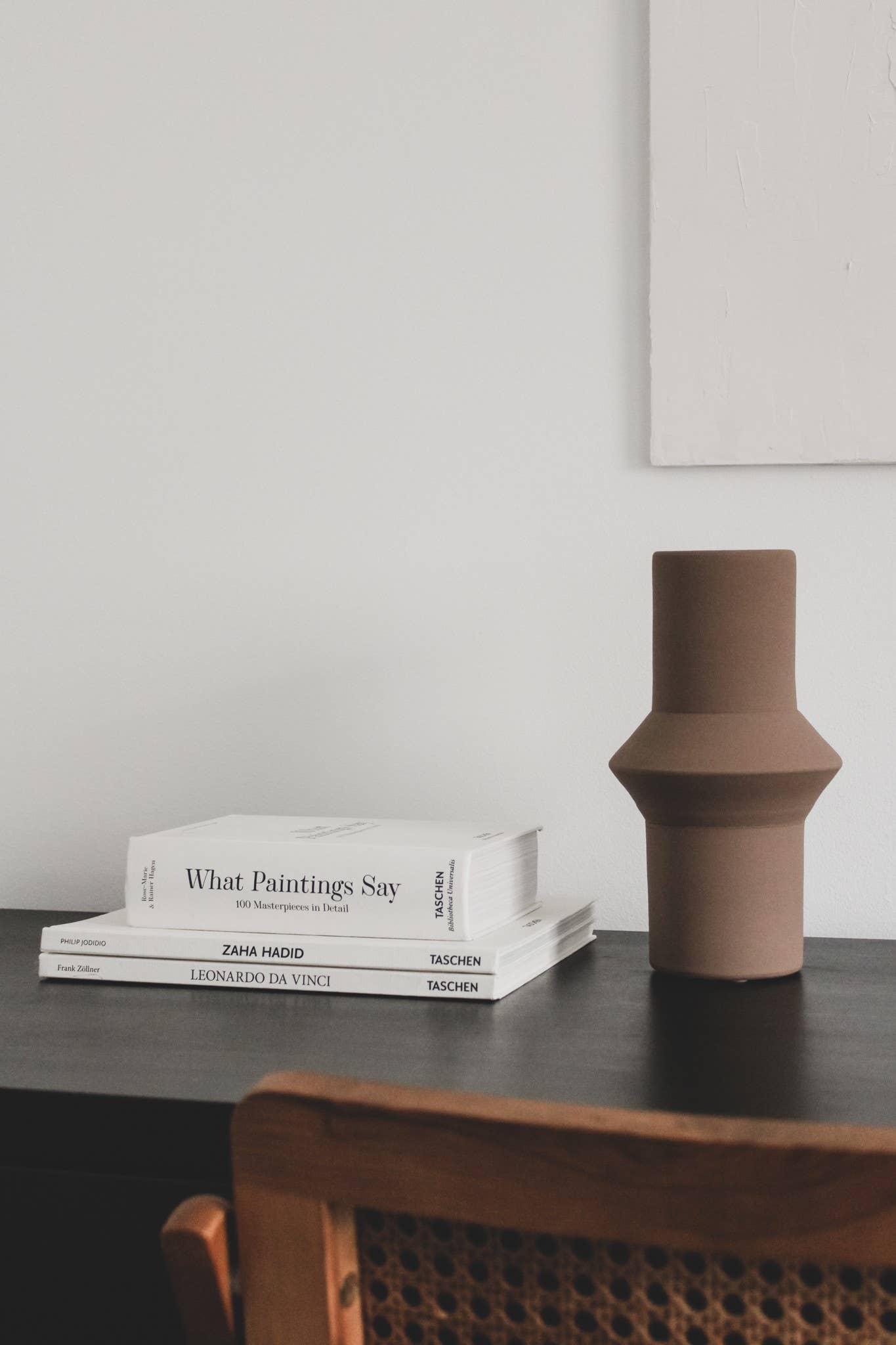 Geometric vase M brown fra o cactuu Portugal - bykrums.dk