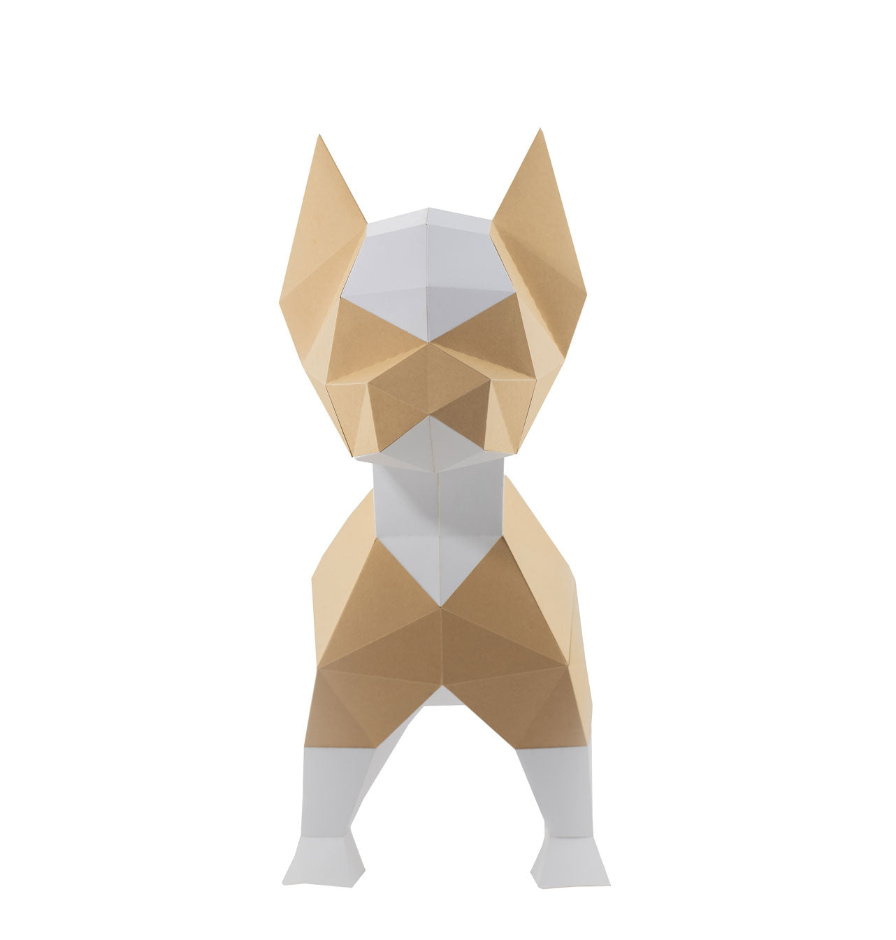 Hundehvalp -  lav det selv papir - Dekorations pusle - bykrums.dk