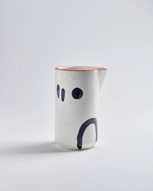 Masked Ball Milk Jug i keramik fra Egg Back Home - bykrums.dk