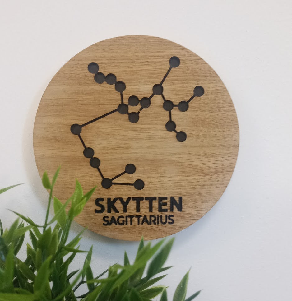 Stjernetegn - eg finer dekoration til hjemmet - bykrums.dk