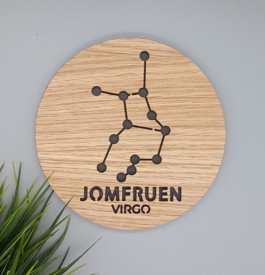 Stjernetegn - eg finer dekoration til hjemmet - bykrums.dk