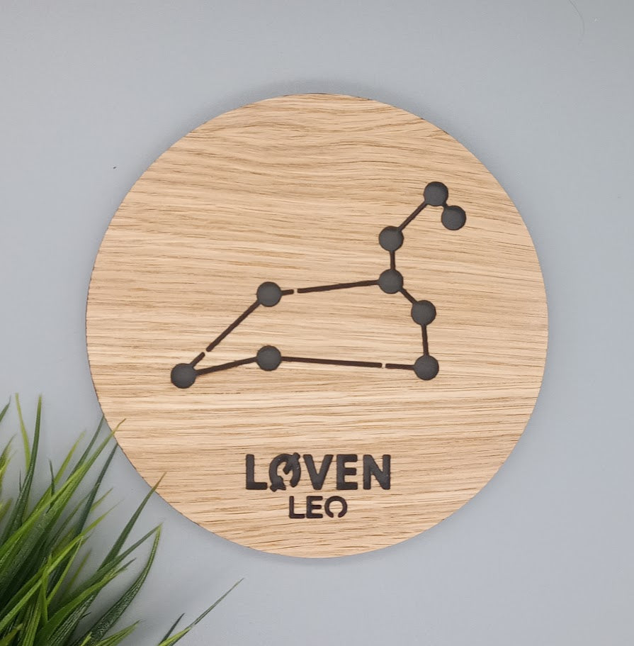 Stjernetegn - eg finer dekoration til hjemmet - bykrums.dk