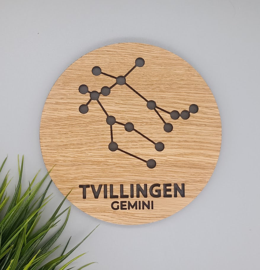 Stjernetegn - eg finer dekoration til hjemmet - bykrums.dk