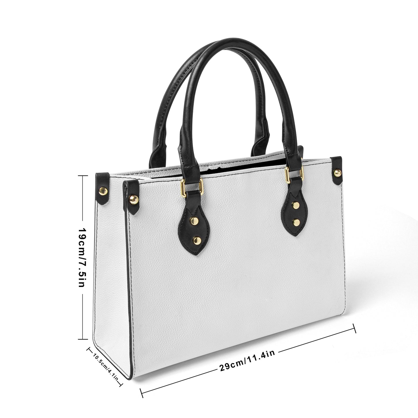 Betty Bright Collection - Tote Bag With Black Handle