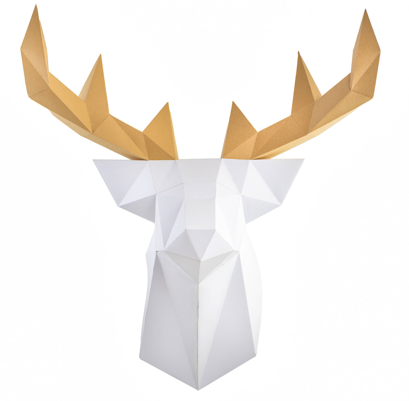 Deer -  lav det selv papir - Dekorations pusle - bykrums.dk - Dekor
