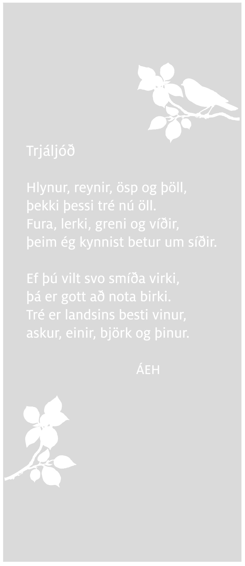 Sandblæst Folie Til Vinduer - med motiver - bykrums.dk - Dekor
